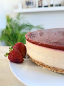 elegant dessert on a table at a dinner setting